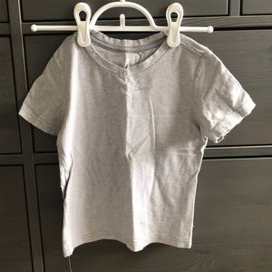 Grey Stripe Toddler Boy Tee
